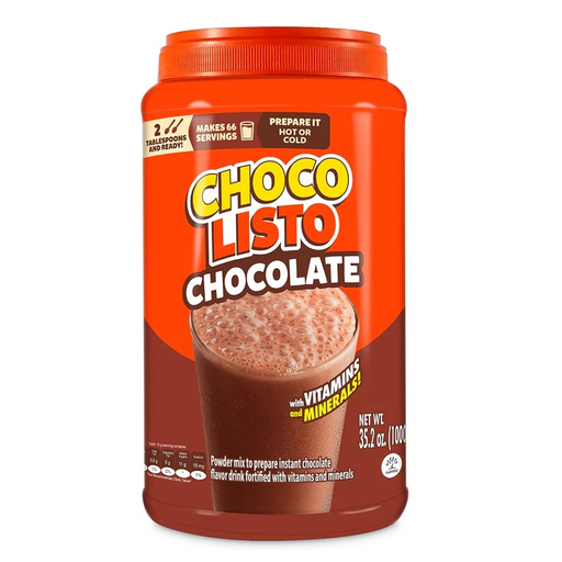 CHOCOLISTO MILK MODIFIER JAR OW 6/35.2OZ - Mexiquense Market