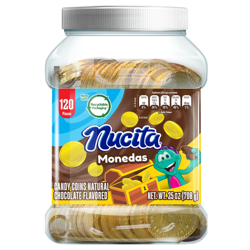 NUCITA COINS GOLD JAR 12/120/25 OZ - Mexiquense Market