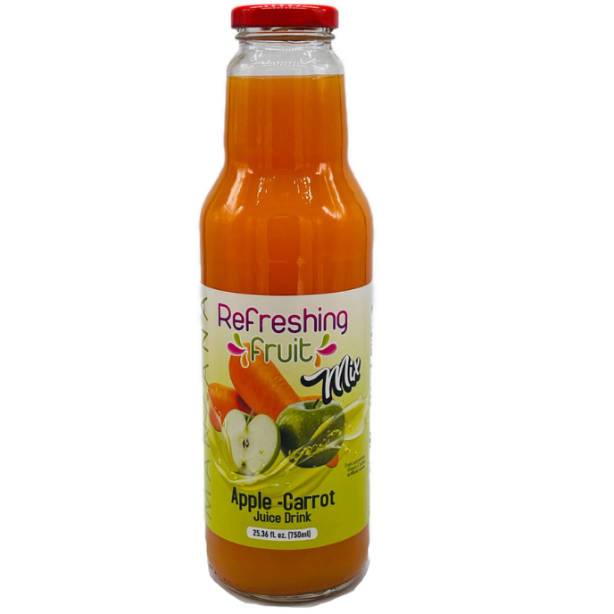 Refreshing Fruit Pineapple Carrot Juice 25.4 OZ - Mexiquense Market