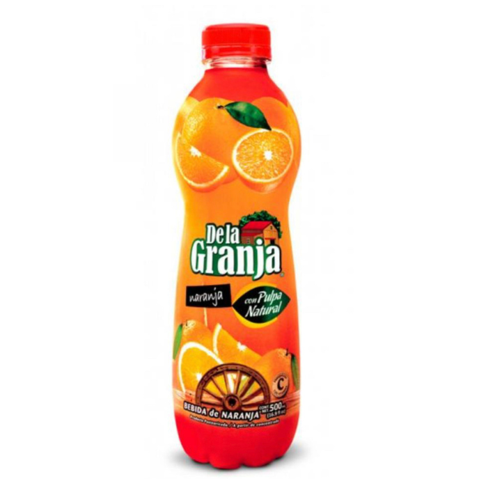 De La Granja Jugo De Naranja PET 500 ML - Mexiquense Market