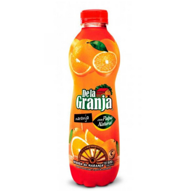 De La Granja Jugo De Naranja PET 500 ML - Mexiquense Market