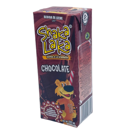 SHAKA LAKA CHOCOLATE 24X200 ML - Mexiquense Market