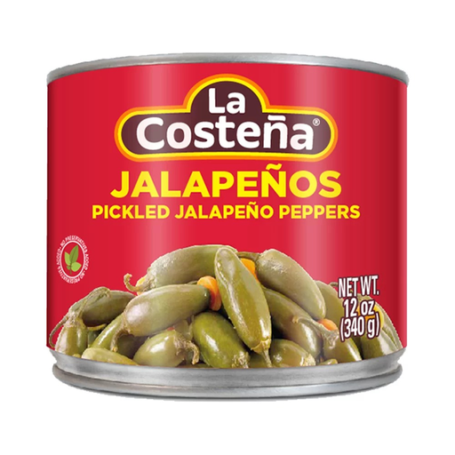 LA COSTENA GREEN PICKLED JALAPENOS 12 OZ. - Mexiquense Market