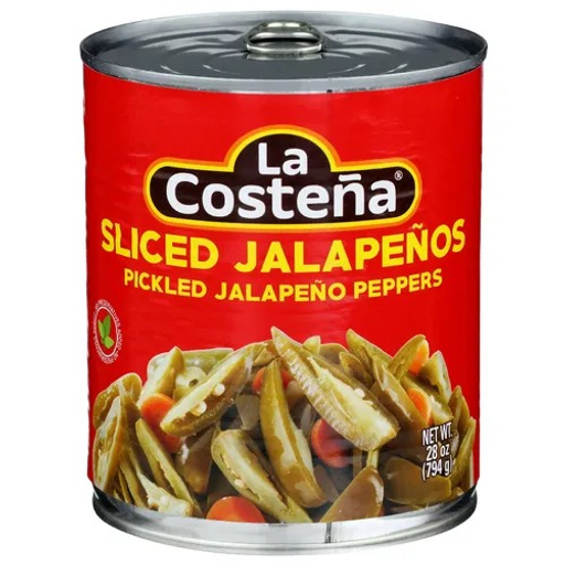 La Costena Sliced Jalapeno 28 oz. (CH76) - Mexiquense Market