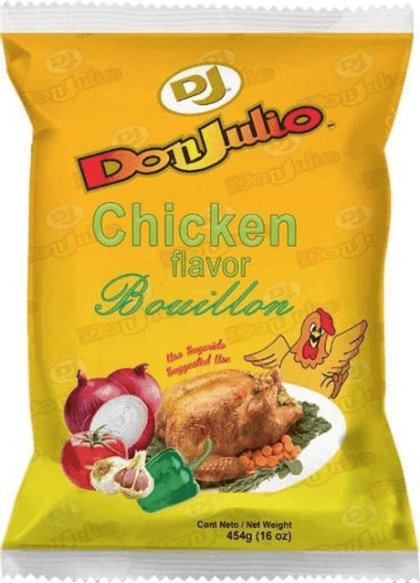 DON JULIO CONSOME SABOR A POLLO BOLSA 12/ 380 GRS. - Mexiquense Market