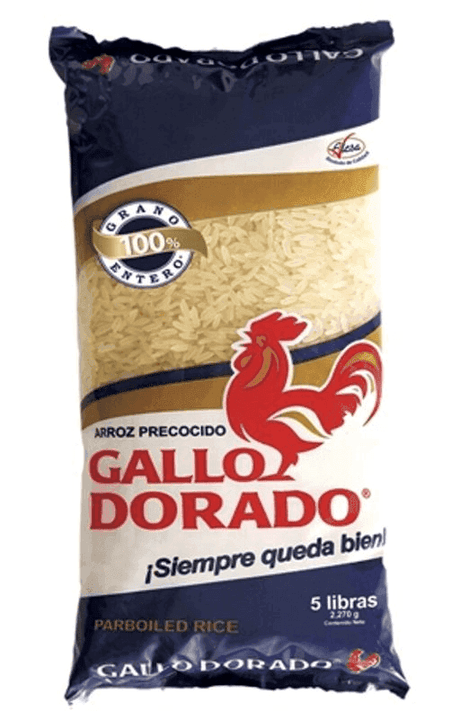 Arroz Gallo Dorado 5 LB - Mexiquense Market