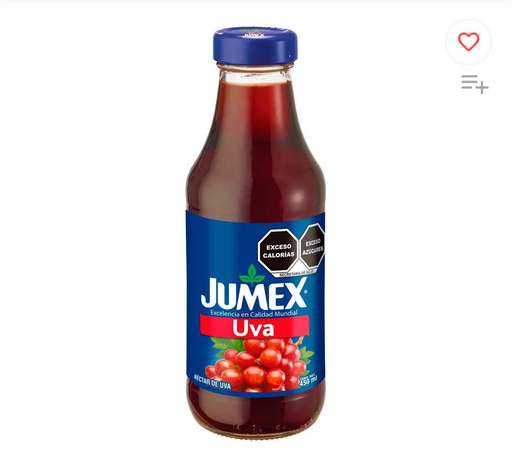 Jumex Uva Vidrio 413 ML P126 01 25 - Mexiquense Market