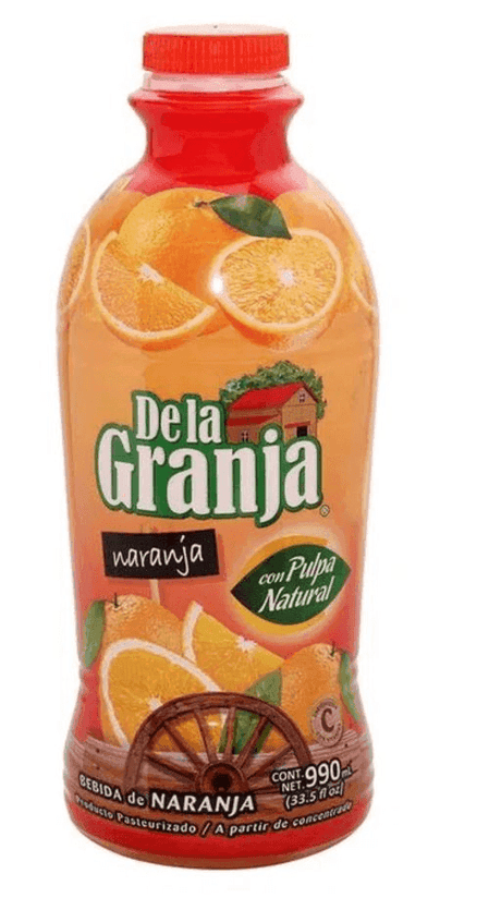 De La Granja Jugo De Naranja PET 990 ML - Mexiquense Market