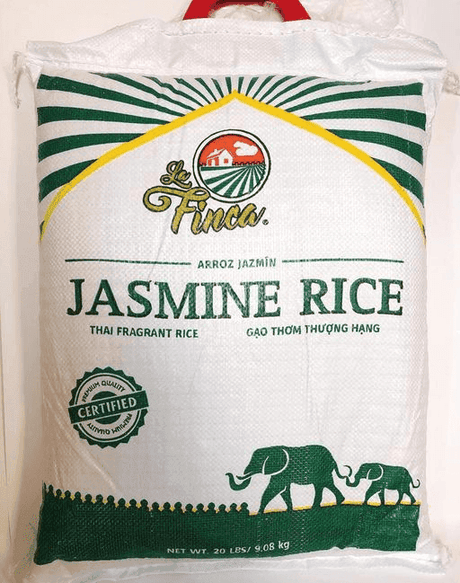 La Finca Jasmine Rice 20 LB - Mexiquense Market