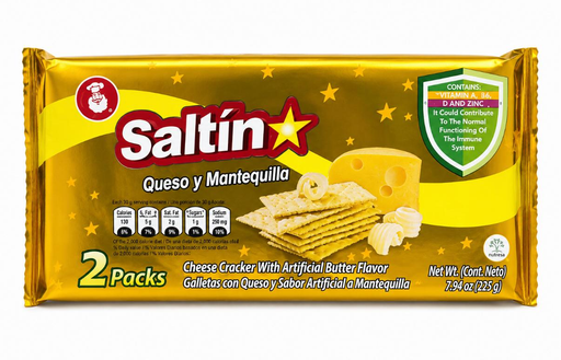 Saltin Q&M Crackers Pack 7.93 OZ