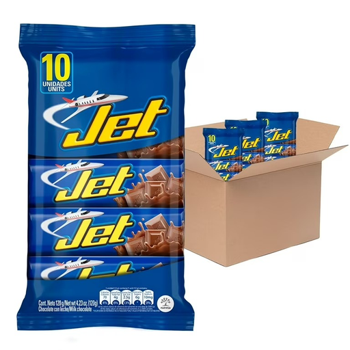 JET MILK CHOCO BAR BAG OW 12/10/3.88 OZ - Mexiquense Market