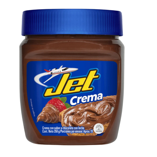 JET CHOCOLATE SPREAD JAR OW 8/12.3 OZ - Mexiquense Market