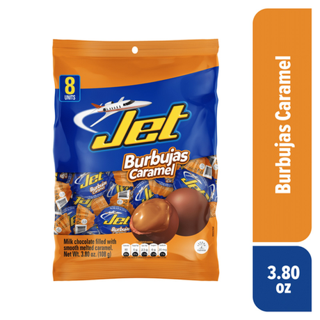 JET BURBUJAS CARAMEL 24/8/3.3 OZ - Mexiquense Market