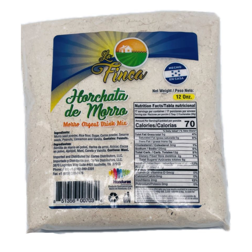 La Finca Horchata De Morro 12 OZ - Mexiquense Market